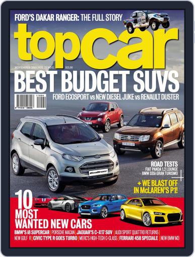topCar October 10th, 2013 Digital Back Issue Cover