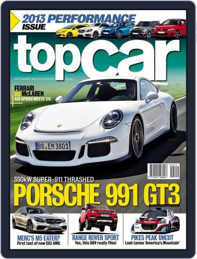 topCar August 8th, 2013 Digital Back Issue Cover