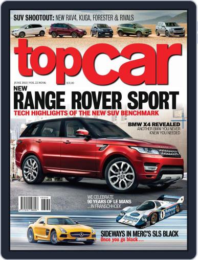topCar May 9th, 2013 Digital Back Issue Cover