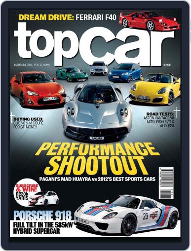 topCar December 9th, 2012 Digital Back Issue Cover