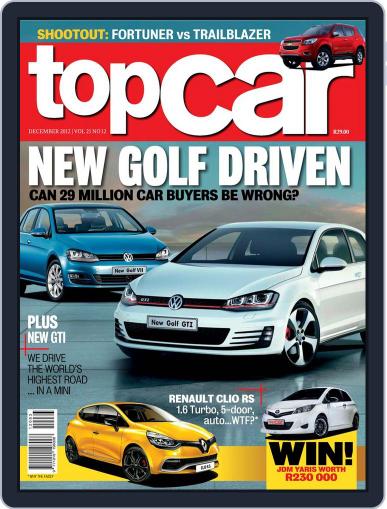 topCar November 7th, 2012 Digital Back Issue Cover