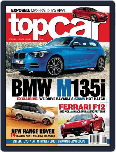 topCar September 2nd, 2012 Digital Back Issue Cover
