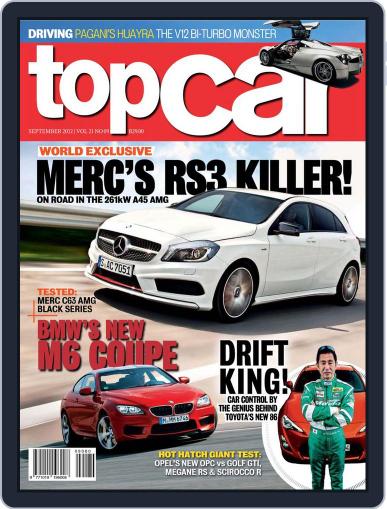 topCar August 5th, 2012 Digital Back Issue Cover