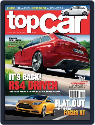 topCar July 8th, 2012 Digital Back Issue Cover
