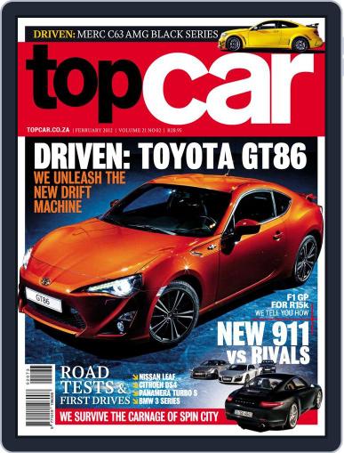 topCar January 9th, 2012 Digital Back Issue Cover