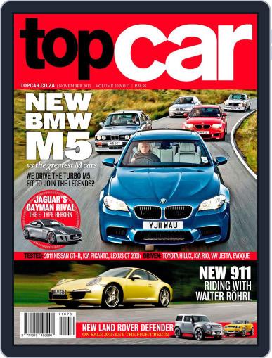 topCar October 10th, 2011 Digital Back Issue Cover