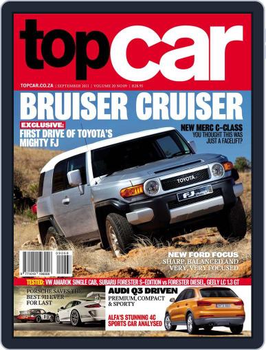 topCar August 7th, 2011 Digital Back Issue Cover