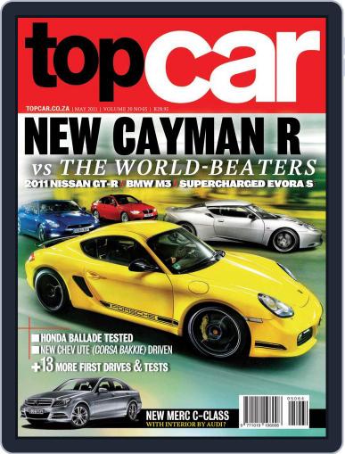 topCar April 11th, 2011 Digital Back Issue Cover