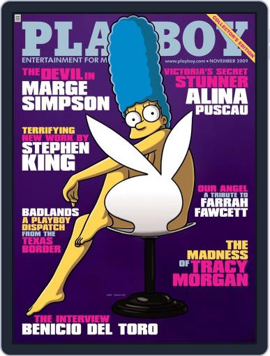 Playboy Interactive Plus October 15th, 2009 Digital Back Issue Cover