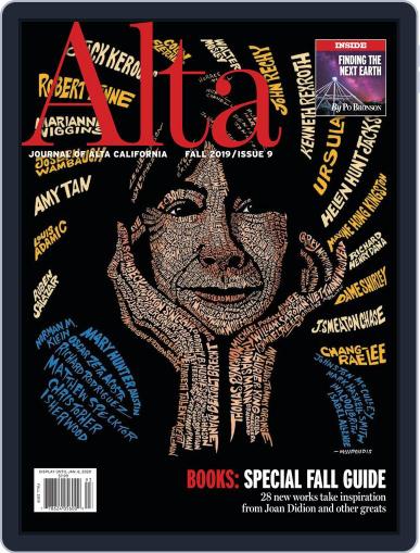 Journal of Alta California September 13th, 2019 Digital Back Issue Cover