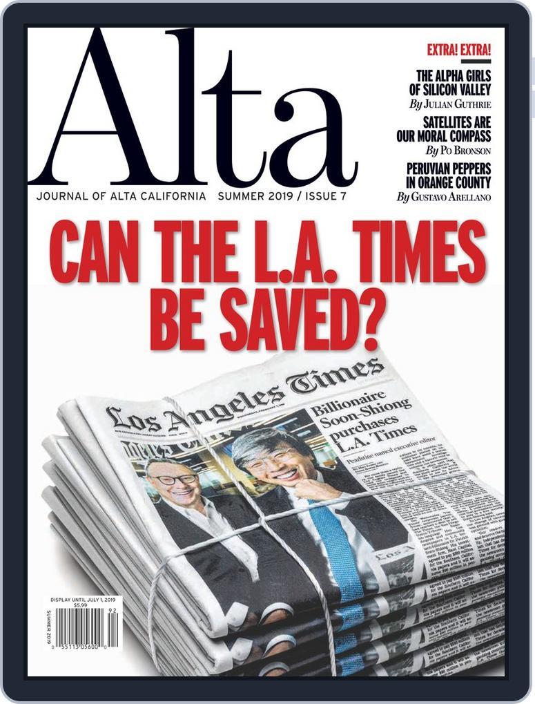 Journal of Alta California (Digital) Subscription                    March 15th, 2019 Issue