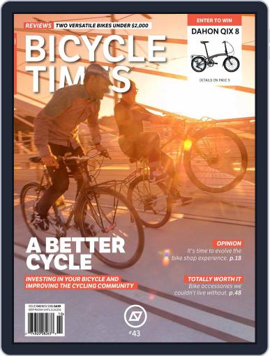 Bicycle Times August 1st, 2016 Digital Back Issue Cover