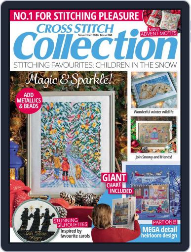 Cross Stitch Collection November 1st, 2016 Digital Back Issue Cover