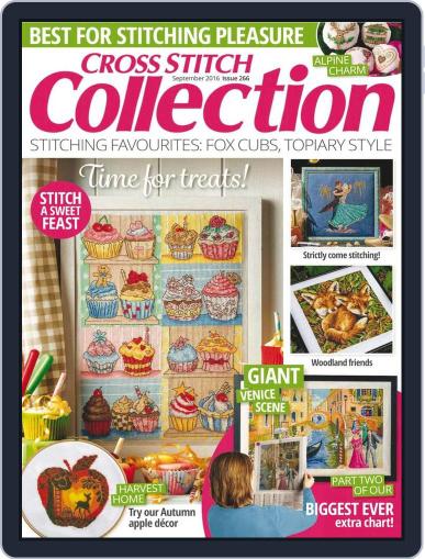 Cross Stitch Collection September 1st, 2016 Digital Back Issue Cover