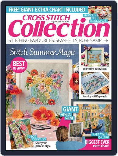 Cross Stitch Collection August 1st, 2016 Digital Back Issue Cover