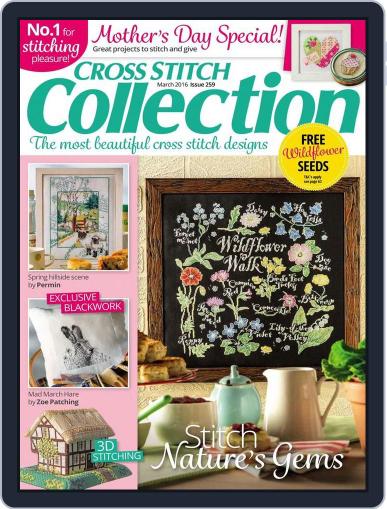 Cross Stitch Collection February 5th, 2016 Digital Back Issue Cover