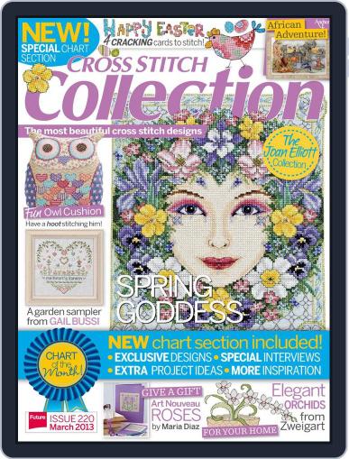 Cross Stitch Collection February 14th, 2013 Digital Back Issue Cover