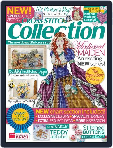 Cross Stitch Collection January 17th, 2013 Digital Back Issue Cover