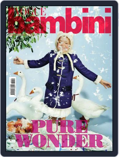 Vogue Bambini November 1st, 2016 Digital Back Issue Cover