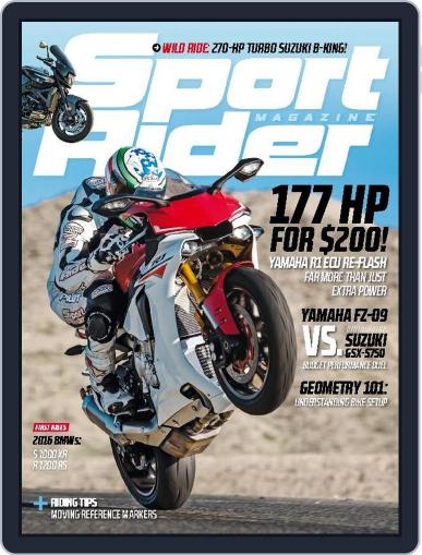 Sport Rider November 7th, 2015 Digital Back Issue Cover