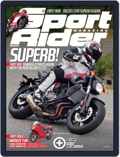 Sport Rider August 2nd, 2014 Digital Back Issue Cover