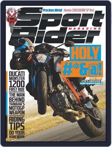 Sport Rider April 19th, 2014 Digital Back Issue Cover