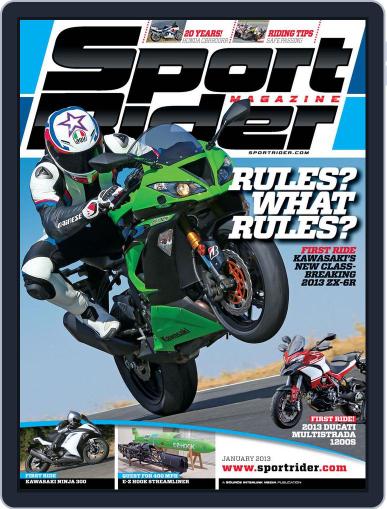 Sport Rider November 27th, 2012 Digital Back Issue Cover