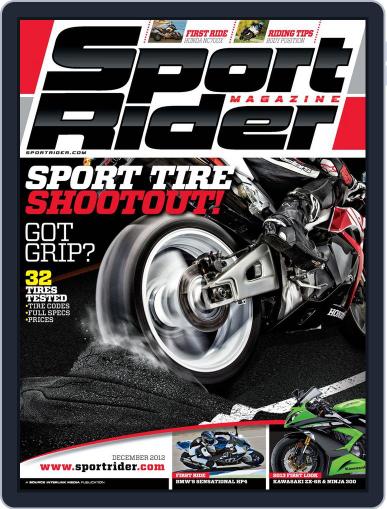 Sport Rider October 23rd, 2012 Digital Back Issue Cover