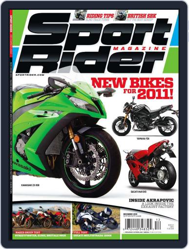 Sport Rider October 28th, 2010 Digital Back Issue Cover