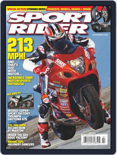 Sport Rider June 8th, 2010 Digital Back Issue Cover