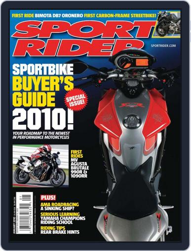 Sport Rider December 1st, 2009 Digital Back Issue Cover