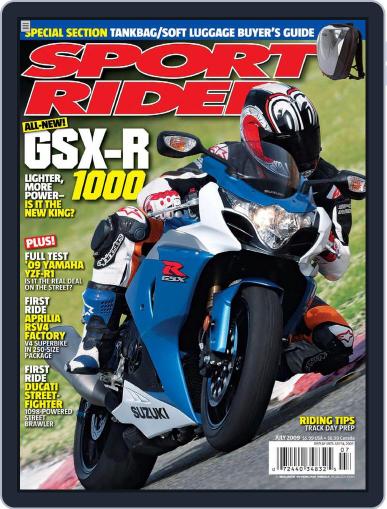 Sport Rider June 9th, 2009 Digital Back Issue Cover