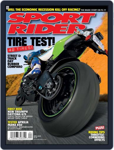 Sport Rider February 17th, 2009 Digital Back Issue Cover