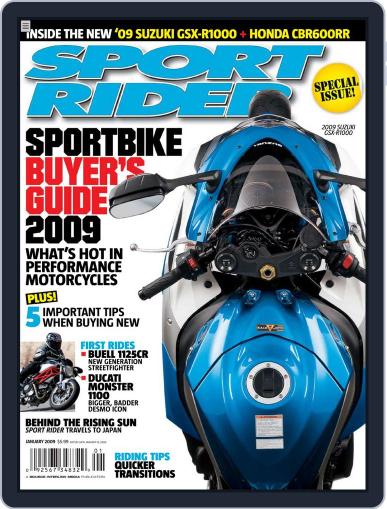 Sport Rider December 5th, 2008 Digital Back Issue Cover