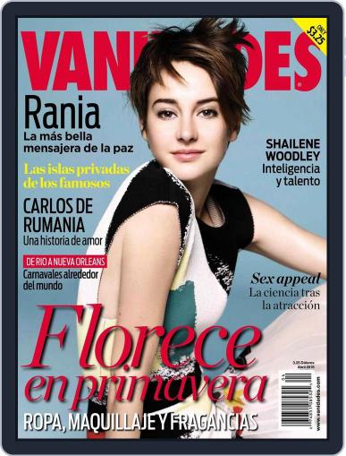 Vanidades Usa March 14th, 2016 Digital Back Issue Cover