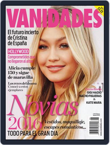Vanidades Usa August 1st, 2015 Digital Back Issue Cover