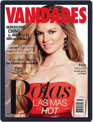 Vanidades Usa January 13th, 2014 Digital Back Issue Cover