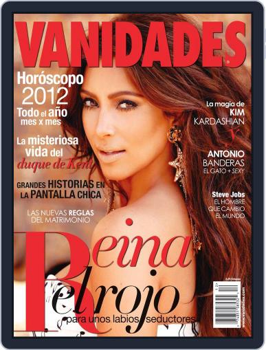 Vanidades Usa November 16th, 2011 Digital Back Issue Cover
