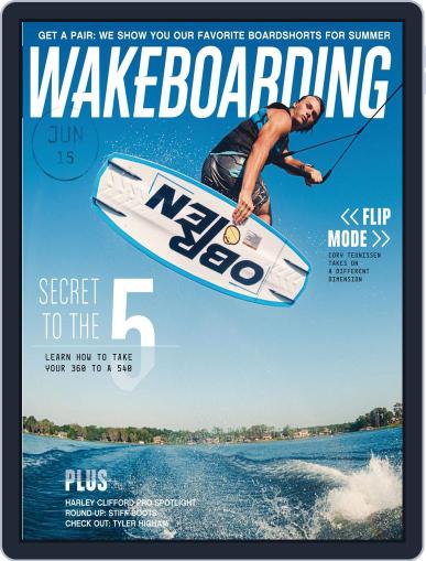 WAKEBOARDING June 1st, 2015 Digital Back Issue Cover