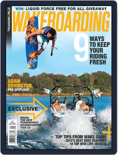 WAKEBOARDING May 1st, 2012 Digital Back Issue Cover
