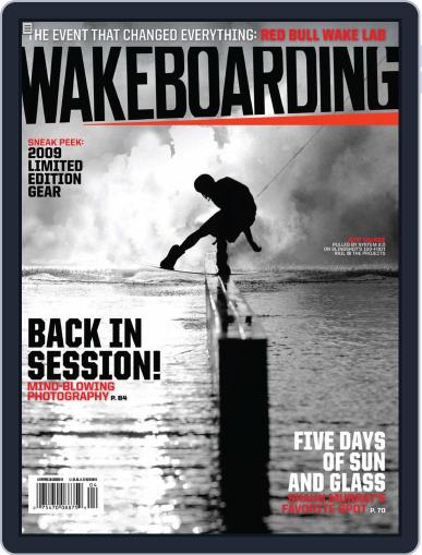 WAKEBOARDING February 10th, 2009 Digital Back Issue Cover
