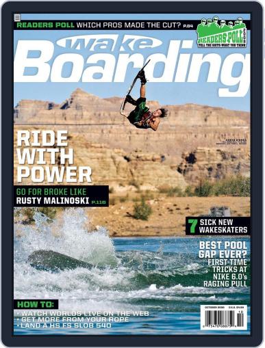 WAKEBOARDING July 30th, 2008 Digital Back Issue Cover