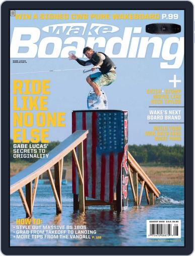 WAKEBOARDING July 7th, 2008 Digital Back Issue Cover