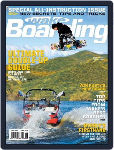 WAKEBOARDING April 24th, 2008 Digital Back Issue Cover