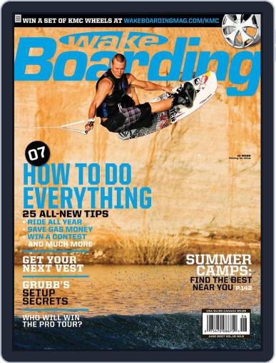 WAKEBOARDING April 20th, 2007 Digital Back Issue Cover