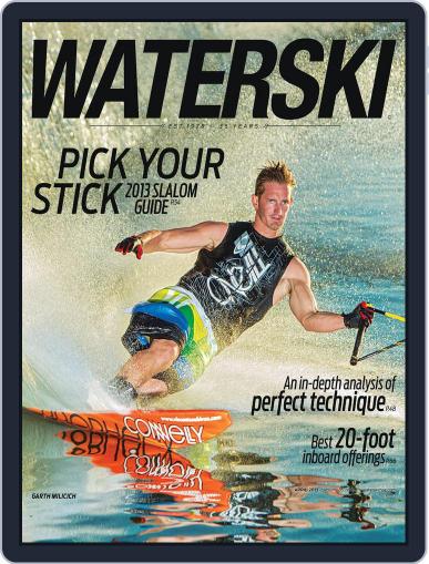 Water Ski April 1st, 2013 Digital Back Issue Cover