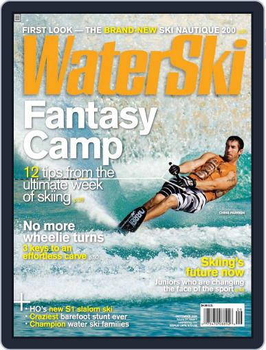 Water Ski September 1st, 2009 Digital Back Issue Cover
