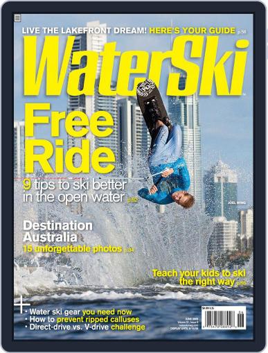 Water Ski June 1st, 2009 Digital Back Issue Cover