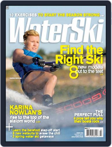 Water Ski January 20th, 2009 Digital Back Issue Cover