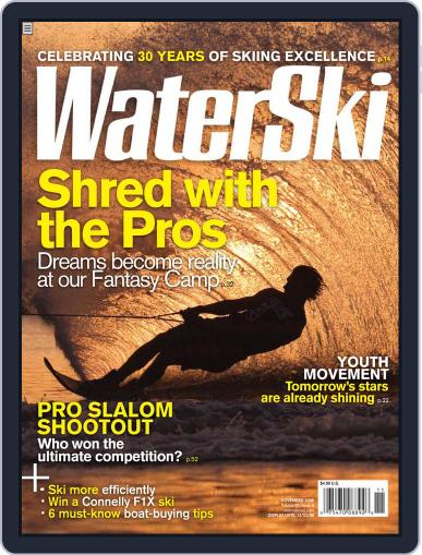 Water Ski September 9th, 2008 Digital Back Issue Cover